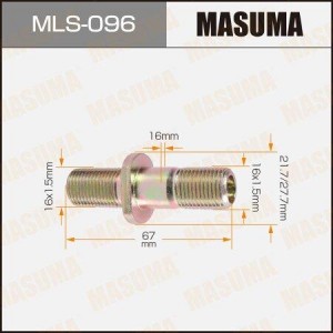 Шпилька ступицы колеса MLS-096 MASUMA