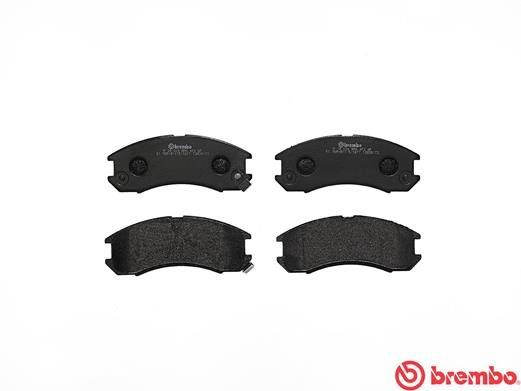 Комплект тормозных колодок, диско P24024 BREMBO