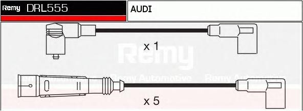 Ккомплект проводов зажигания DRL555 DELCO REMY