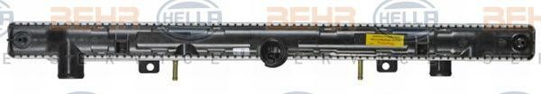Радиатор, охлаждение двигател 8MK 376 724-671 HELLA