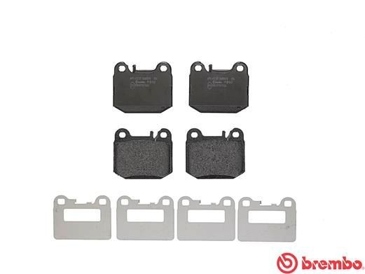 Комплект тормозных колодок, диско P50043 BREMBO