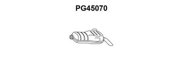 Глушитель выхлопных газов конечный PG45070 VENEPORTE