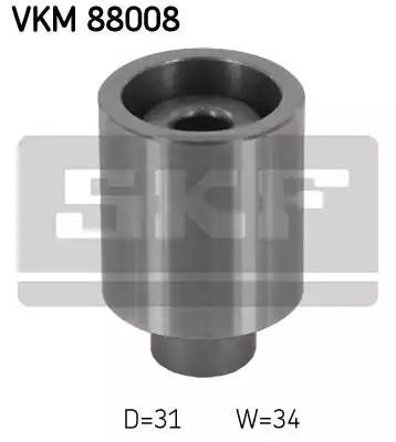 Паразитный / Ведущий ролик, зубчатый ремень VKM88008 SKF