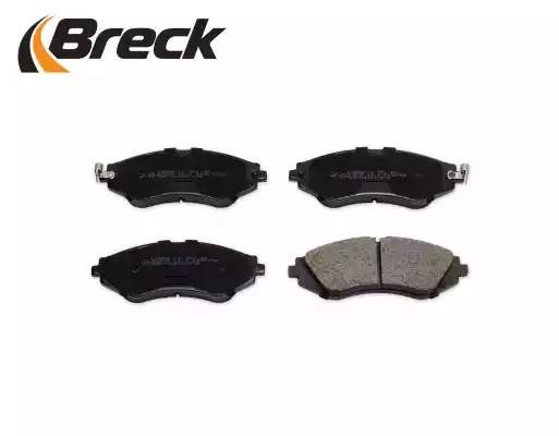 Комплект тормозных колодок, диско 232340070110 BRECK