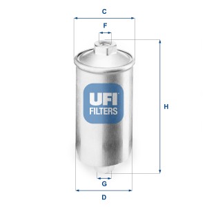 Топливный фильтр 31.504.00 UFI