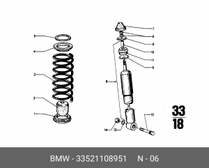 Деталь 33 52 1 108 951 BMW