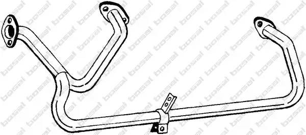 Выпускной трубопровод 847-445 BOSAL