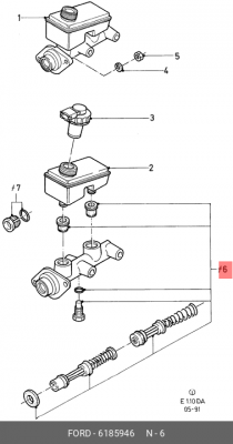 Ремкомплект 6 185 946 FORD