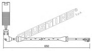 Сигнализатор, износ тормозных колодок SU.147 TRUSTING