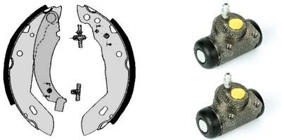 Комплект тормозных колодок H 61 037 BREMBO