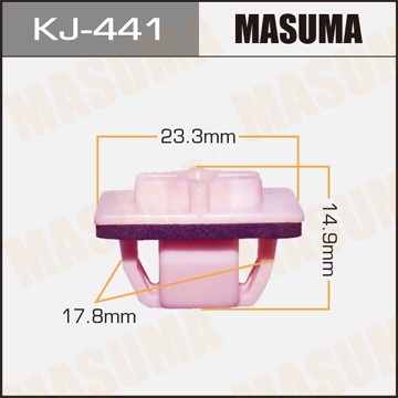 Клипса крепежная KJ441 MASUMA