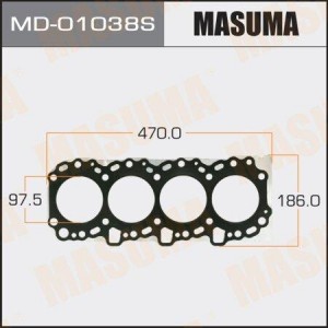 Прокладка ГБЦ MD-01038S MASUMA
