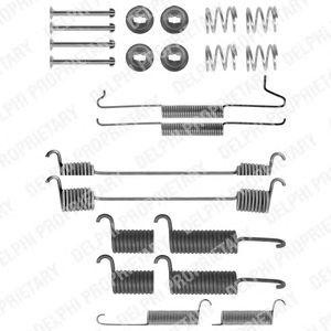 Комплектующие, тормозная колодка LY1170 DELPHI