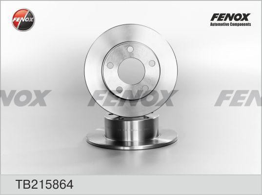 Диск тормозной TB215864 FENOX