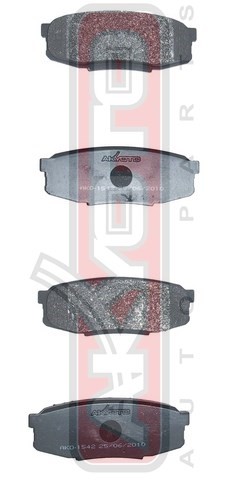 Колодки тормозные дисковые AKD-1542 AKYOTO