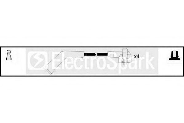 Ккомплект проводов зажигания OEK236 STANDARD