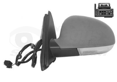Наружное зеркало 5886807 VAN WEZEL