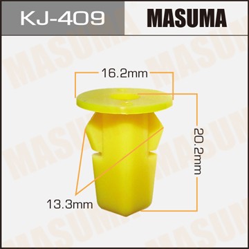 Клипса крепежная KJ409 MASUMA