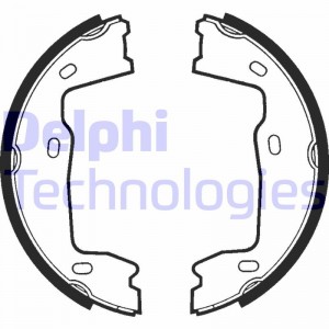 Комплект тормозных колодок, стояночная тормозная система LS1381 DELPHI