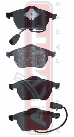 Колодки тормозные дисковые AKD-1008 AKYOTO