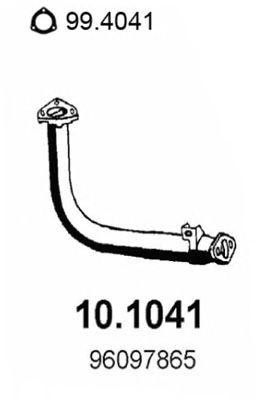 Выпускной трубопровод 101041 ASSO