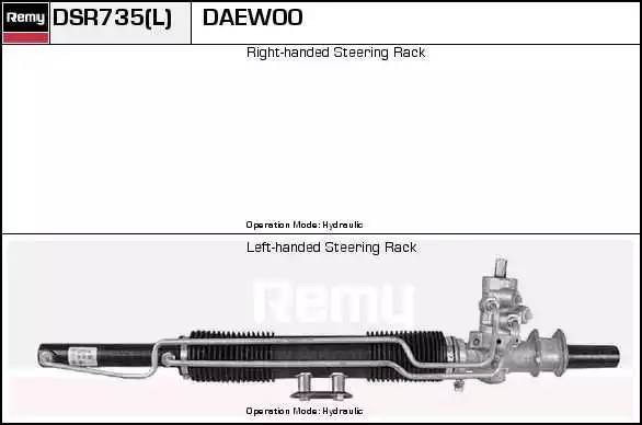 Рулевой механизм DSR735L DELCO REMY