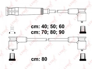 Провода высоковольтные системы зажигания (комплект) SPC1409 LYNXAUTO