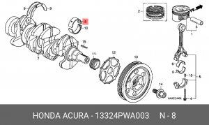 Деталь 13324PWA003 HONDA