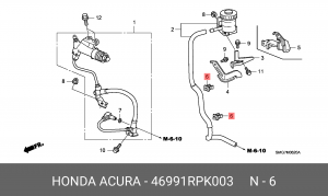 Деталь 46991RPK003 HONDA