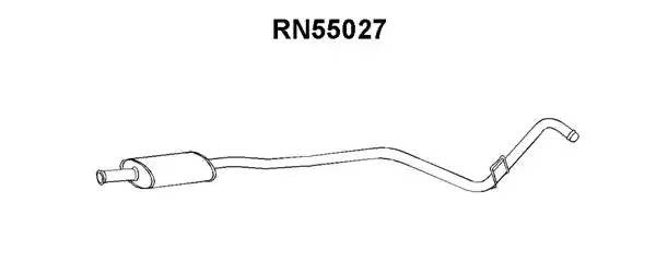 Предглушитель выхлопных газов RN55027 VENEPORTE