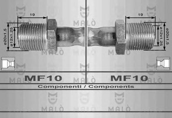 Тормозной шланг 8298 MALO