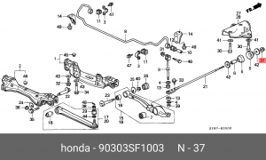 Деталь 90303SF1003 HONDA