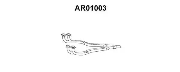 Выпускной трубопровод AR01003 VENEPORTE