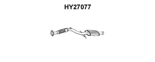 Предглушитель выхлопных газов HY27077 VENEPORTE
