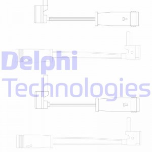 Сигнализатор, износ тормозных колодок LZ0163 DELPHI