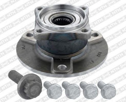 Комплект подшипника ступицы колеса R18702 NTN SNR