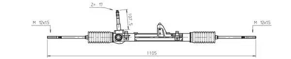 Рулевой механизм FI4119 GENERAL RICAMBI