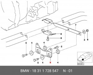 Деталь 18 31 1 728 547 BMW