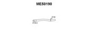 Выпускной трубопровод ME50190 VENEPORTE