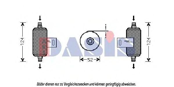 Осушитель, кондиционер 800361N AKS DASIS