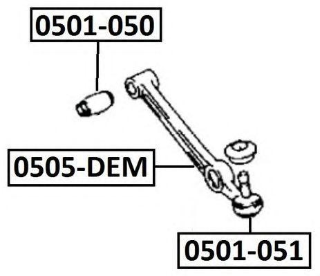 Рычаг подвески 0505-DEM ASVA