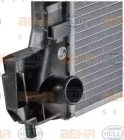 Радиатор, охлаждение двигател 8MK376726751 HELLA