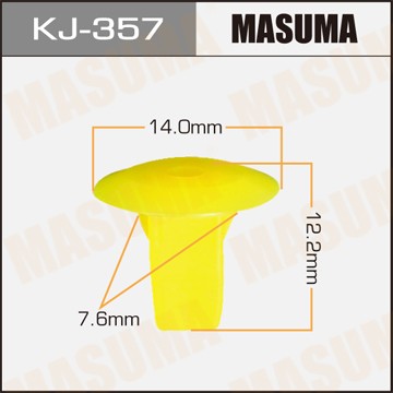 Клипса крепежная KJ357 MASUMA
