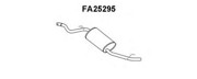 Глушитель выхлопных газов конечный FA25295 VENEPORTE