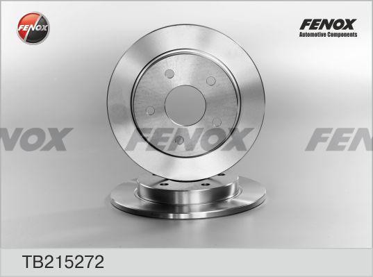 Диск тормозной TB215272 FENOX