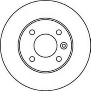 Тормозной диск 562071B BENDIX JURID