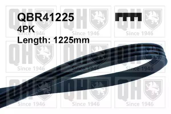 Поликлиновой ремень QBR41225 QUINTON HAZELL