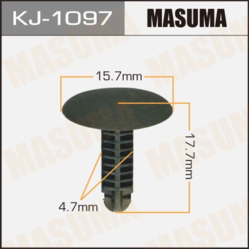 Клипса крепежная KJ1097 MASUMA