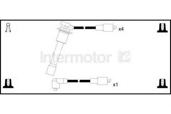 Ккомплект проводов зажигания 73818 STANDARD