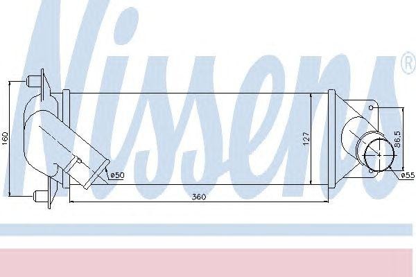 Интеркулер 96632 NISSENS